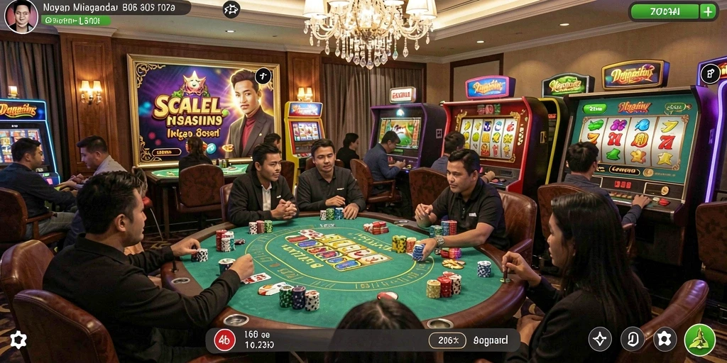 megewin188 - Screenshot menunjukkan variasi permainan yang tersedia.